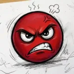 angry emoji drawing