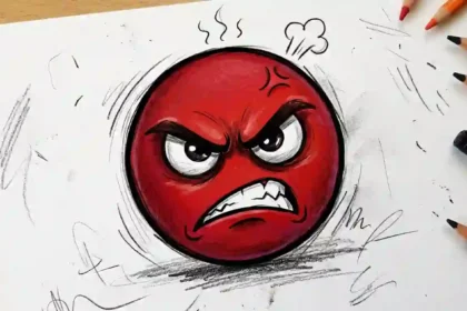 angry emoji drawing