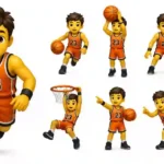 Basketball Player Emoji