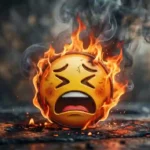 burn emoji