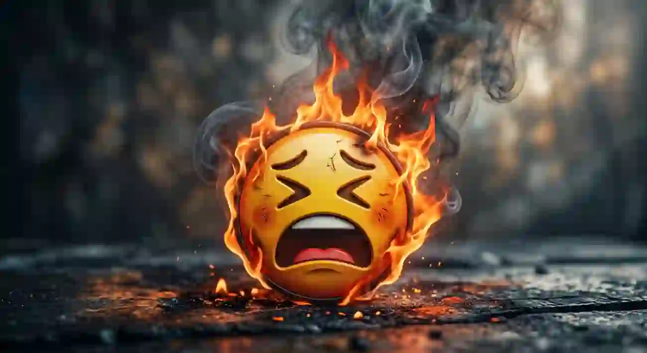burn emoji