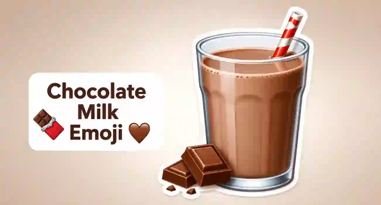 Chocolate Milk Emoji