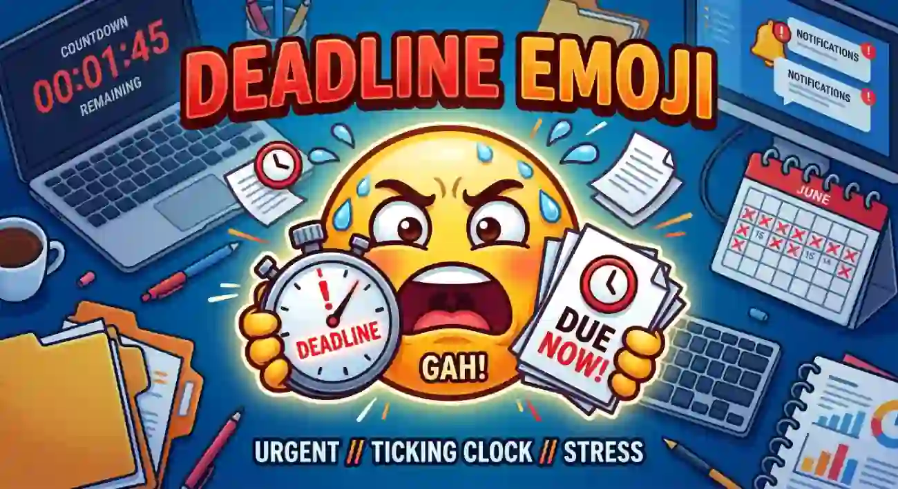 deadline emoji