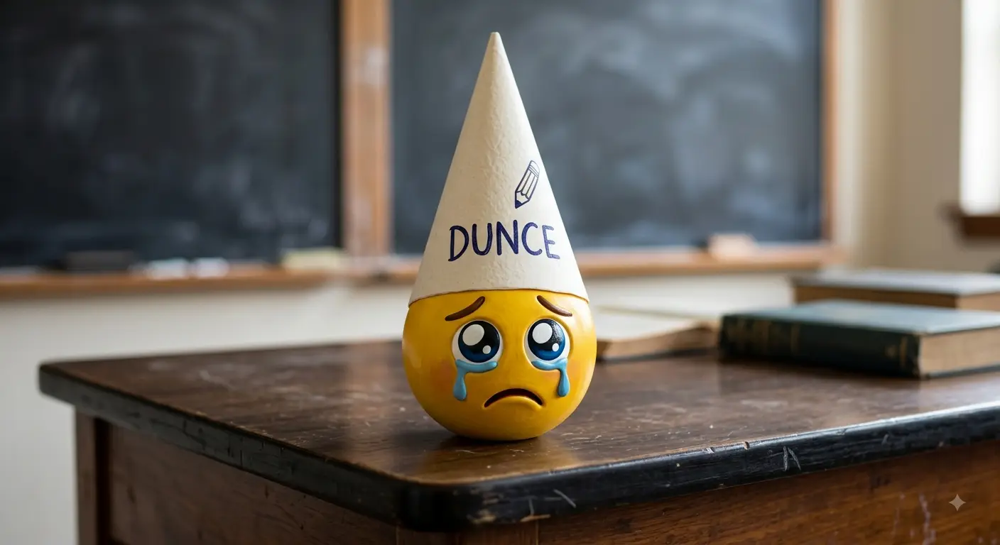 dunce emoji