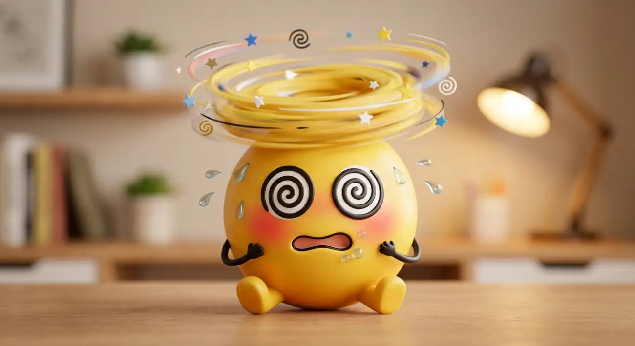 head spinning emoji