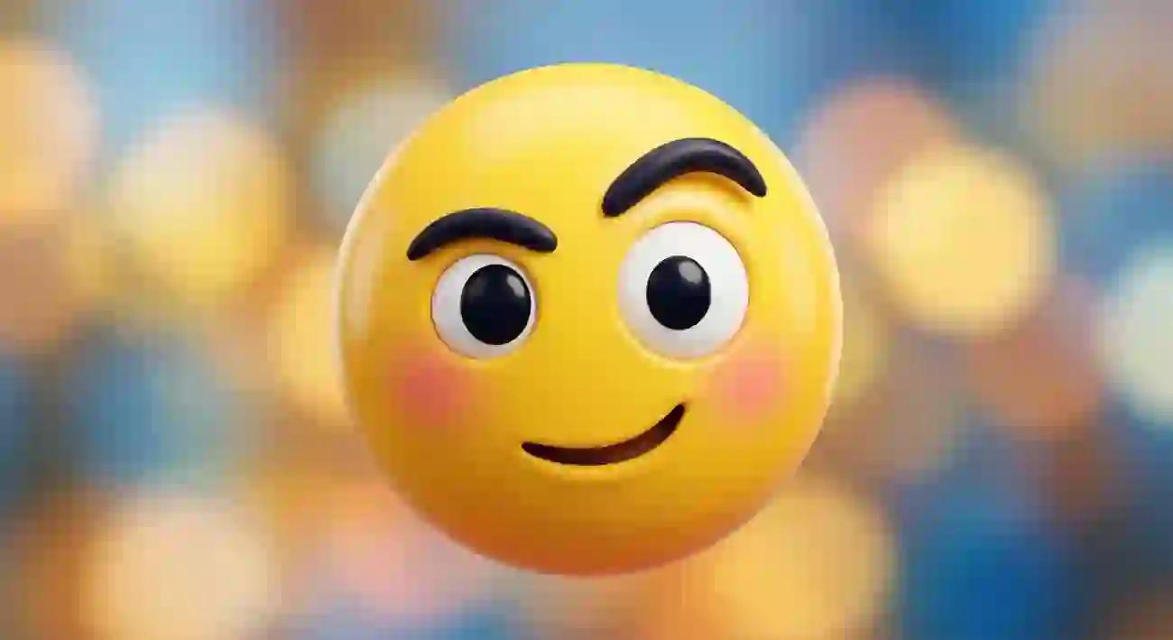 one eyebrow emoji