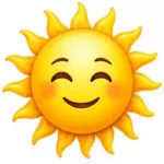 sunshine emoji meaning
