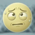 uneasy emoji