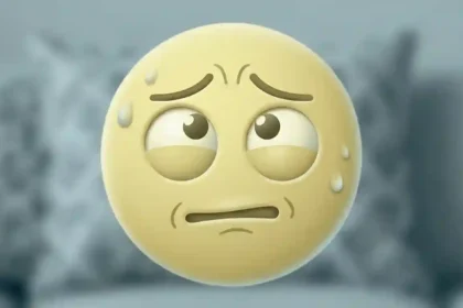 uneasy emoji
