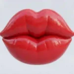 big lip emoji