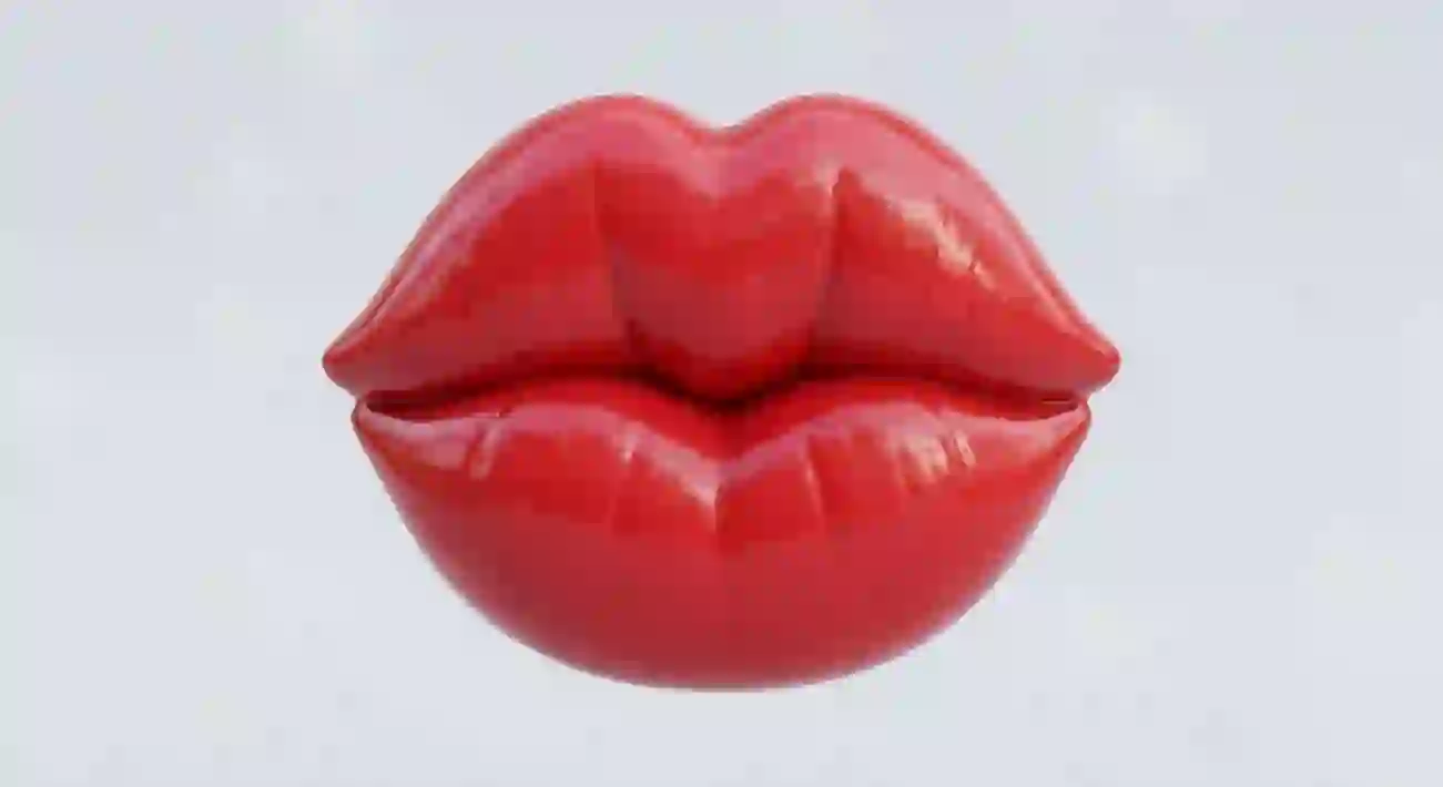 big lip emoji