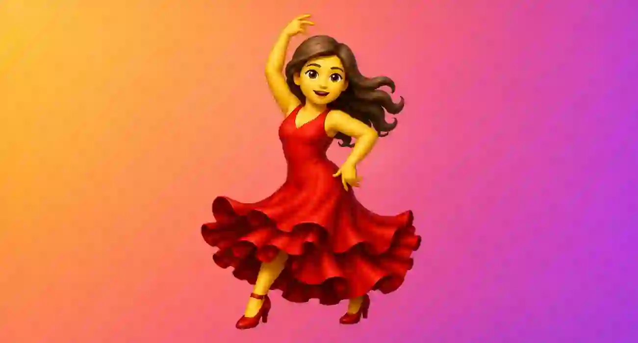 dancing woman emoji