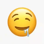drooling emoji meaning