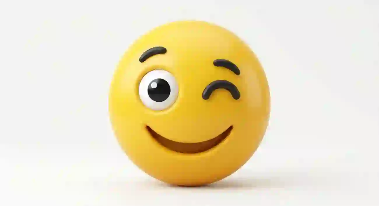 emoji winking