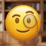 emoji with monocle
