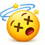 fainting emoji