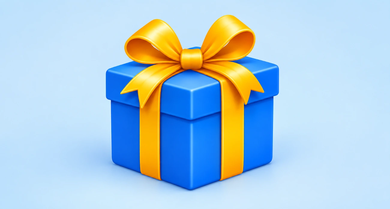 gift box emoji