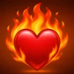 heart fire emoji