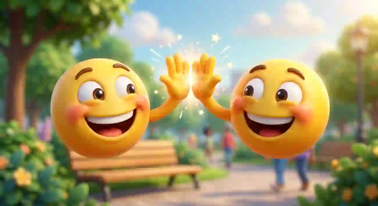 hi five emoji