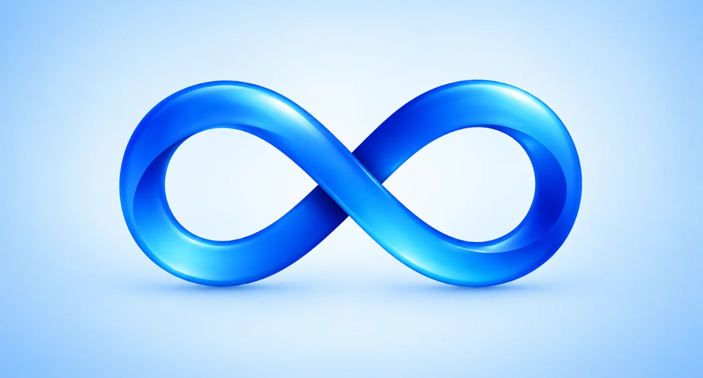infinity symbol emoji