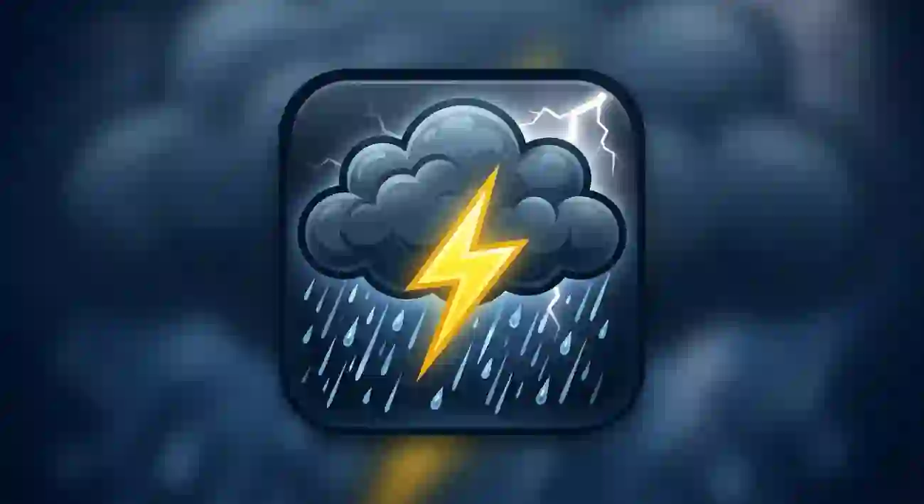 thunderstorm emoji