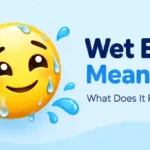 wet emoji meaning