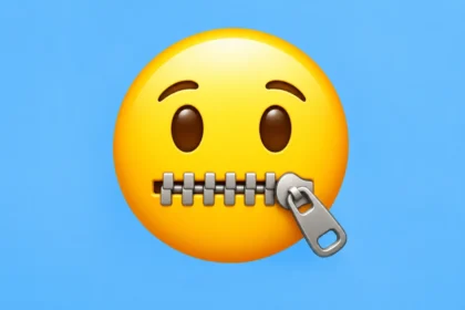 zipped mouth emoji