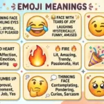 emoji menaings