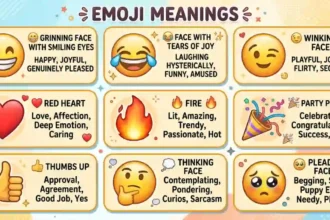 emoji menaings