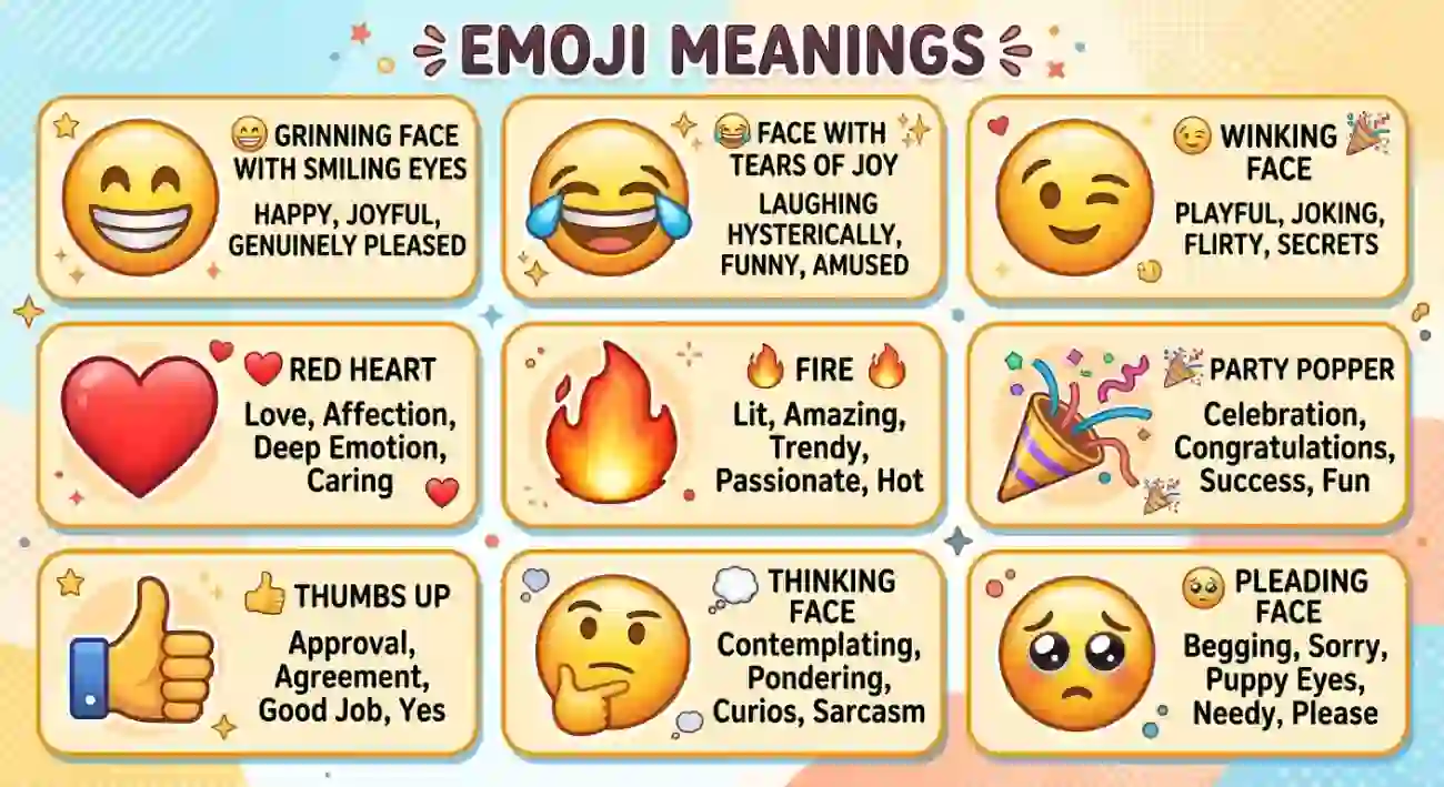 emoji menaings