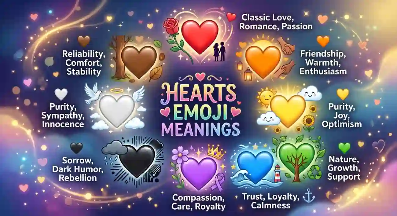 hearts emoji meaning