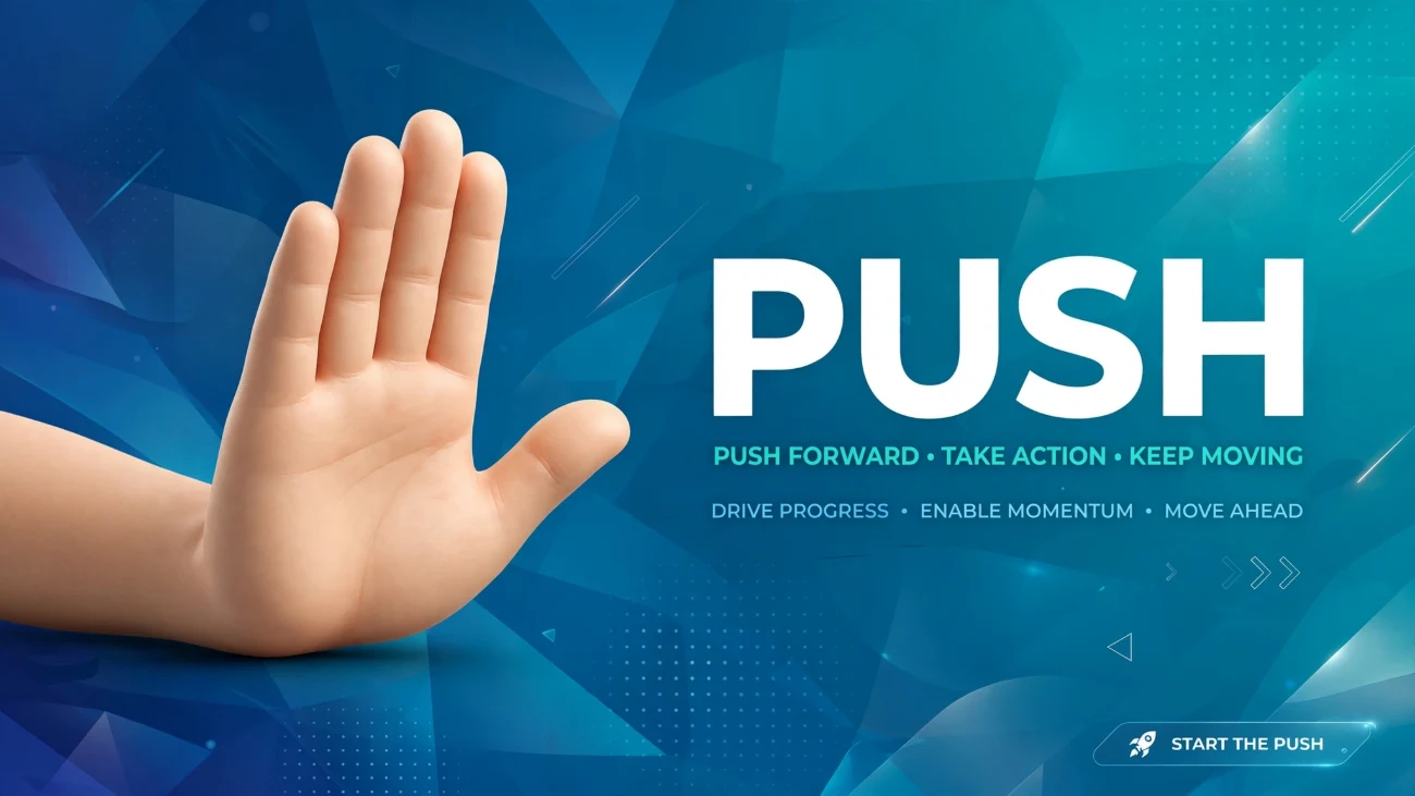 push emoji