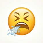 spit emoji