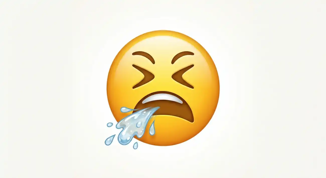 spit emoji